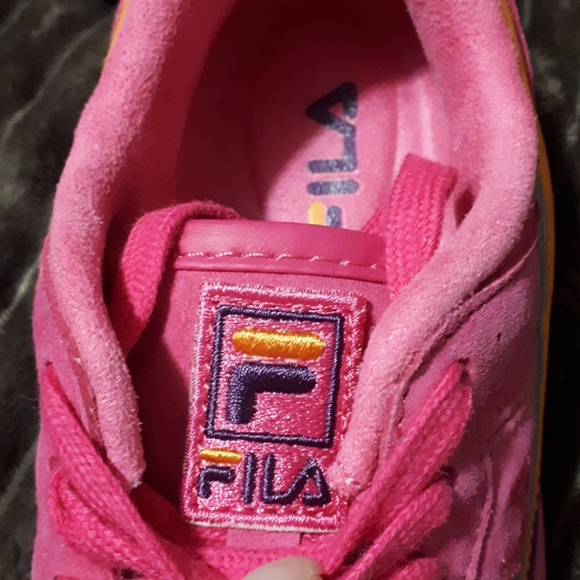 FILA - Original fitness women's sneaker Pink/Gold - Picture 8 of 10